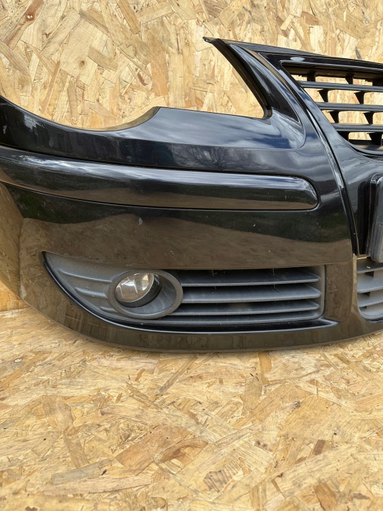 фото №6, Бампер перед передний vw polo 9n3 2005-2009 противотуманка чёрный lc9z oem номер