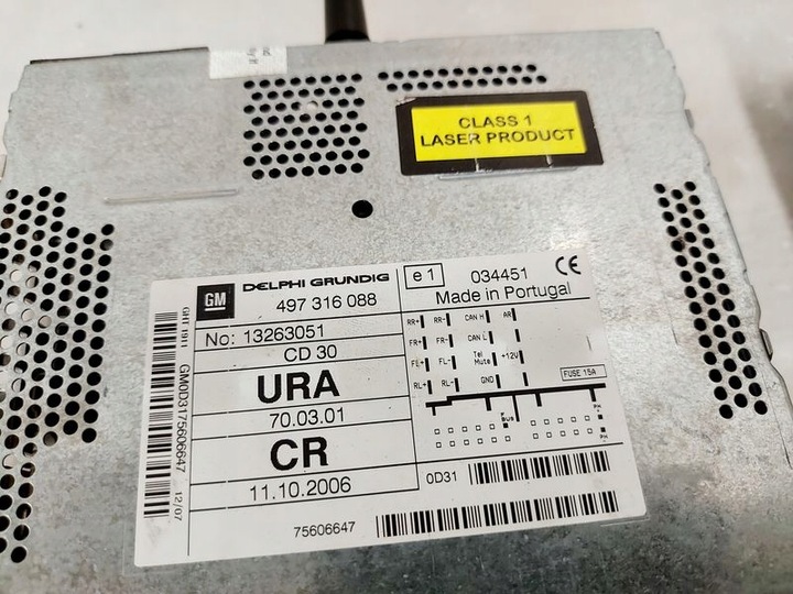 фото №4, Opel astra 3 iii h радиопроигрыватель дисплей 565412769