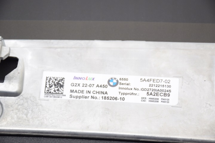 фото №10, Bmw 3 g20 g21 g22 g23 g26 lci рестайлинг дисплей экран спидометр приборы монитор