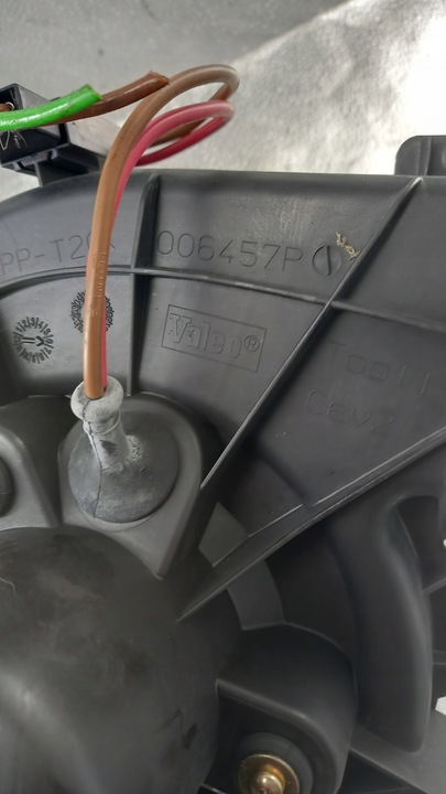 фото №4, Вентилятор нагревателя opel corsa c 01r