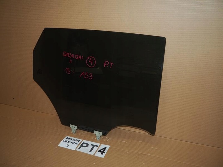 фото №1, Стекло дверь правые зад задняя qashqai ii 2015 as3