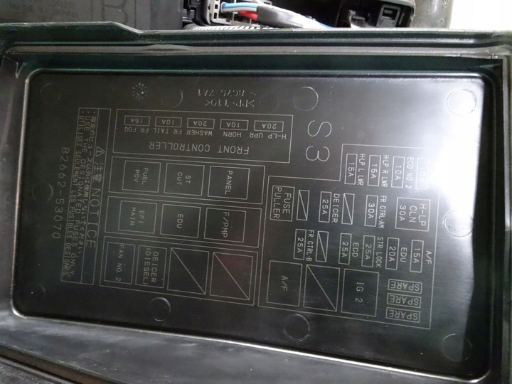 фото №6, Lexus is ii 2.2 d 06r коробка предохранителей 82662-53070 89211-53020