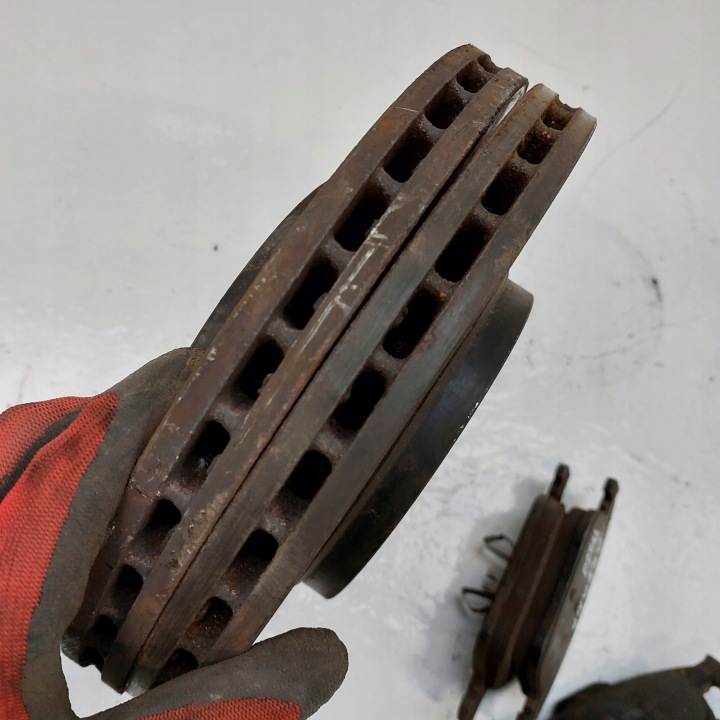 фото №12, Renault arkana 1,3tce тормозные диски передние 280mm + тормозные колодки