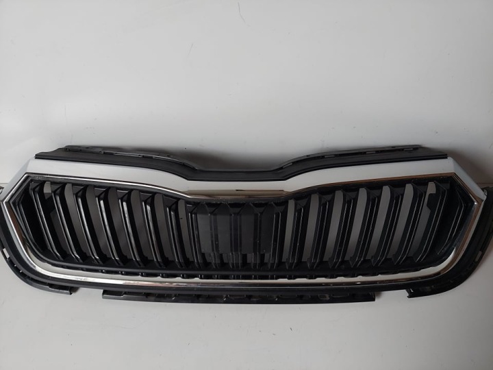фото №5, Skoda octavia iv 5e3 решітка радіатора решітка бампера перед