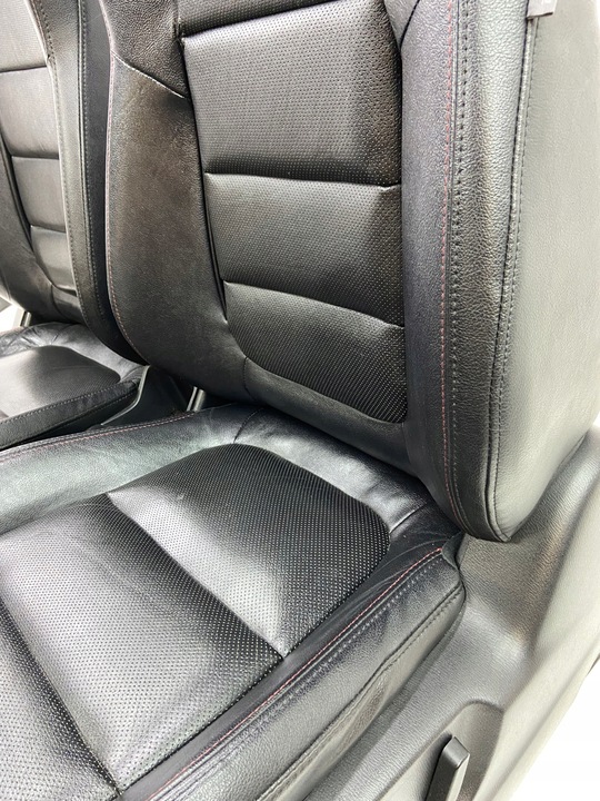 фото №12, Сиденья диван зад кожа комплект красная нитка mazda cx5 cx-5 i 2012-2017r.