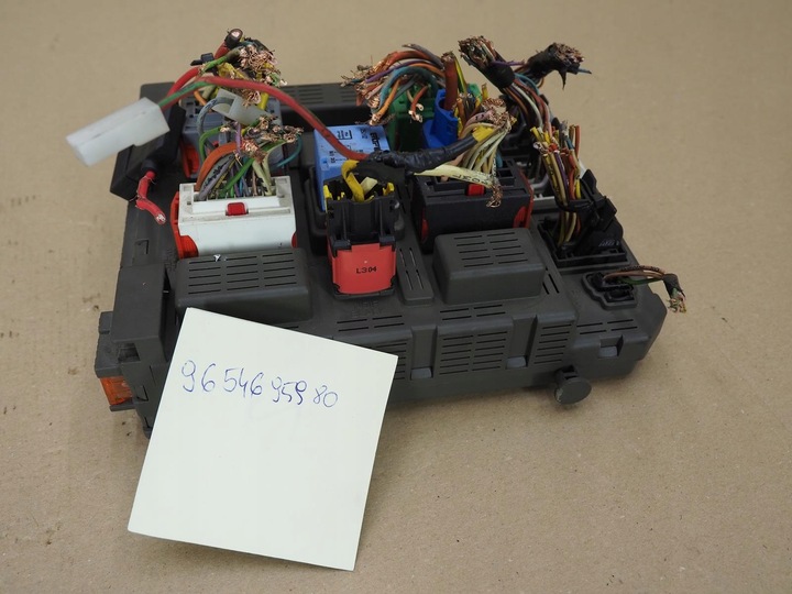 фото №16, Peugeot 607 модуль коробка bsi 9654695980