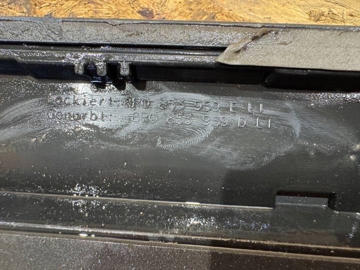 фото №10, Audi q5 i 1 8r 08-17 планка нижня двері ліві перед передня