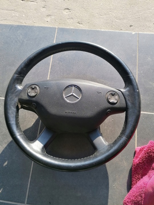 фото №8, Mercedes w221 руль подушка air bag модуль