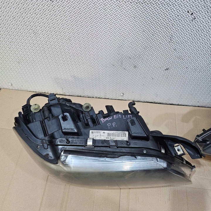 фото №6, Bmw 7 e65 рестайлінг лампа фара лівий перед переднє ксенон ксенон eu