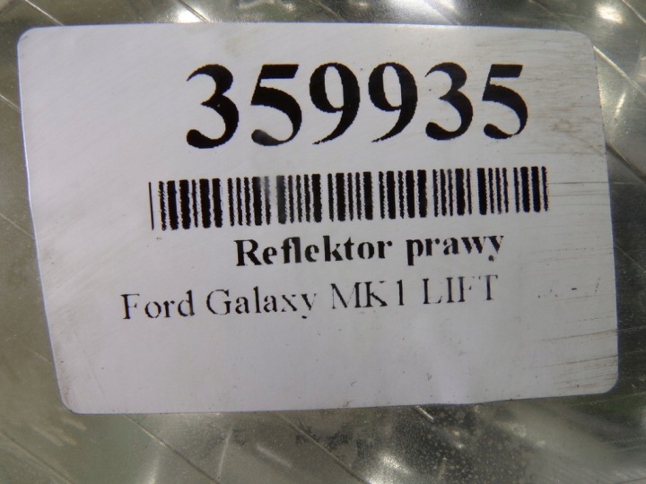 фото №9, Ford galaxy mk1 фара правое передний фара передняя ксенон 1305235533