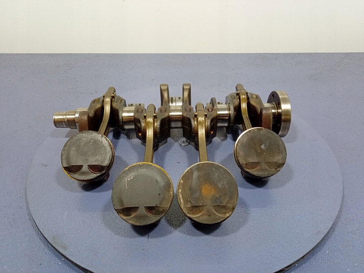 фото №4, Skoda fabia iii 6v 14- 1.2 tsi cjz cjzc wał коленчатый поршни