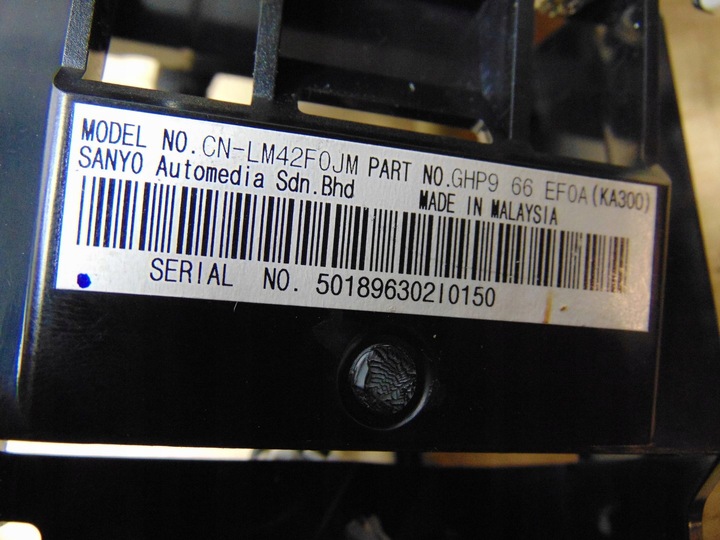 фото №13, Блок керування модуль навігації gps tomtom mazda 6 gj