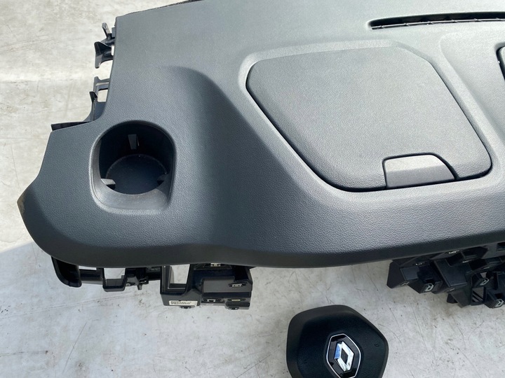 фото №3, Renault trafic 4 iv панель консоль капот полка подушки воздушные ремни pas