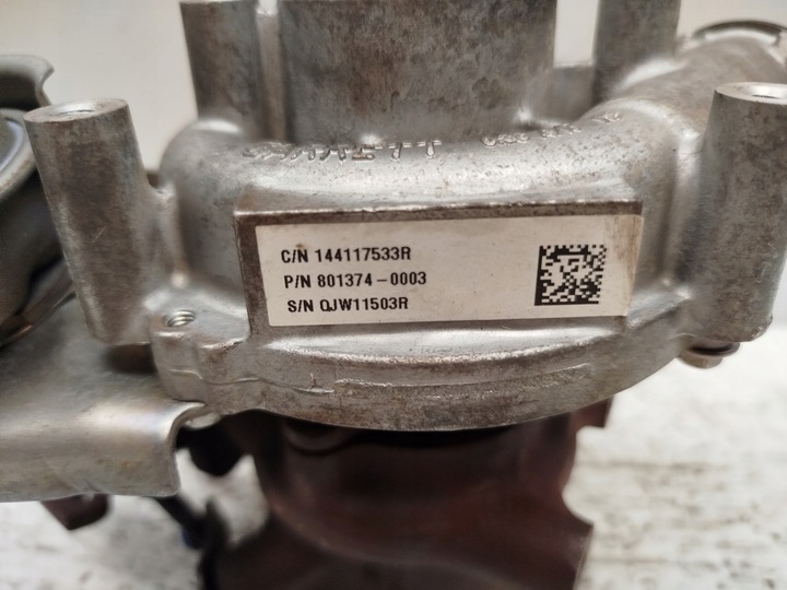 фото №7, Турбонагнітач h8201164371 144117533r gt1241josz 1.5 dci garrett