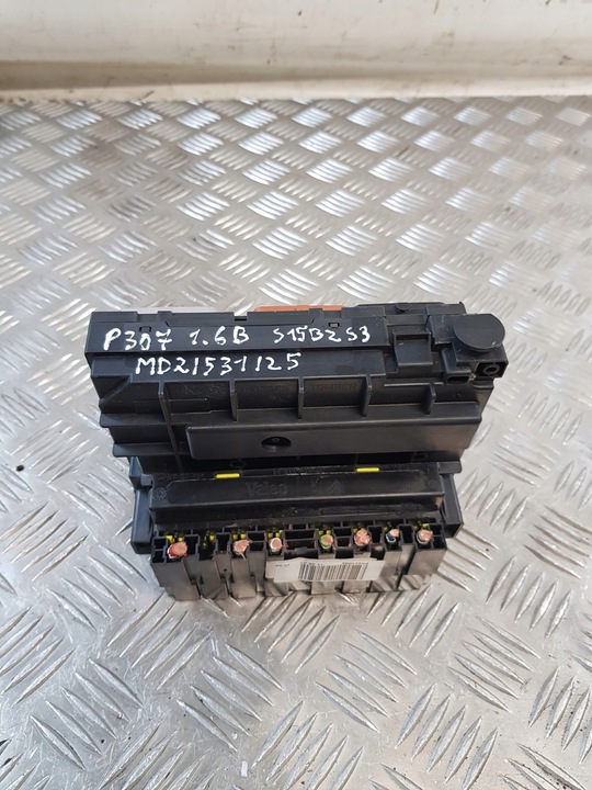 фото №9, Коробка запобіжників модуль bsm l11-00 9664055780 peugeot 307 1.6b 07r- eu