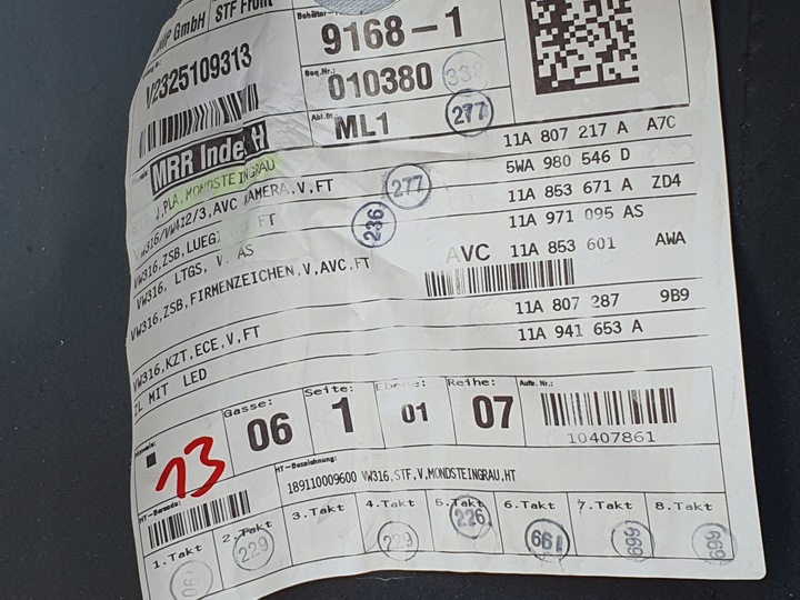 фото №14, Gd vw id4 id.4 gtx la7c бампер перед переднє 6xpdc камера led 11a807217a