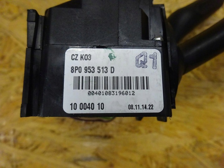 фото №5, Audi a3 8p рестайлінг кермовий/підкермовий вимикач перемикач світла круїз-контроль 8p0953513d