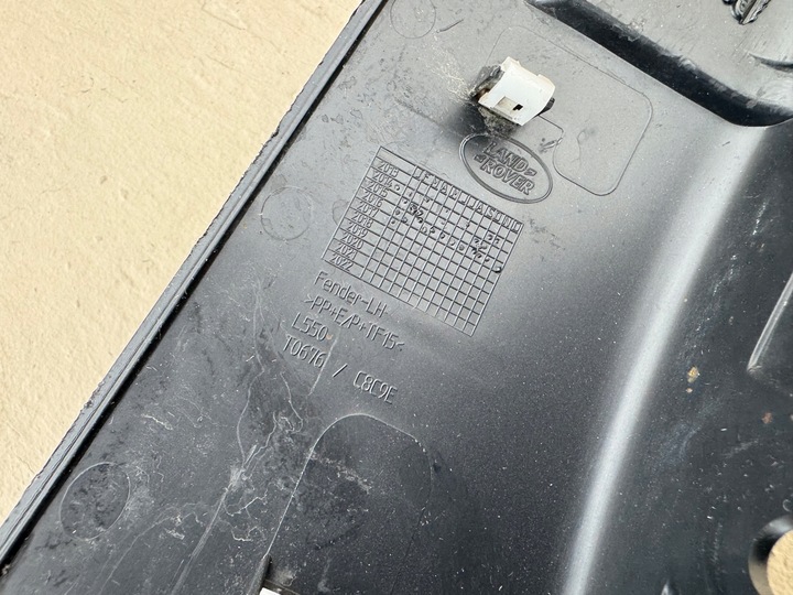 фото №16, Land rover discovery sport l550 14-19 планка крила лівий перед fk7216a075