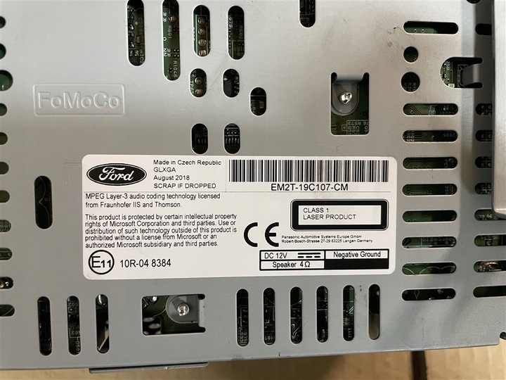 фото №10, Радіо навігація навігація екран дисплей ford s-max mk2 2018 рік