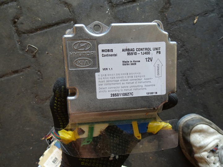 фото №1, Hyundai i20 модуль air bag 95910-1j400