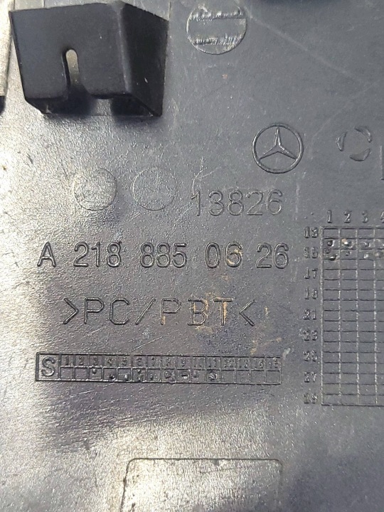 фото №9, Заглушка фаркоп буксирувальний перед mercedes cls w218,x218 oem номер a2188850626