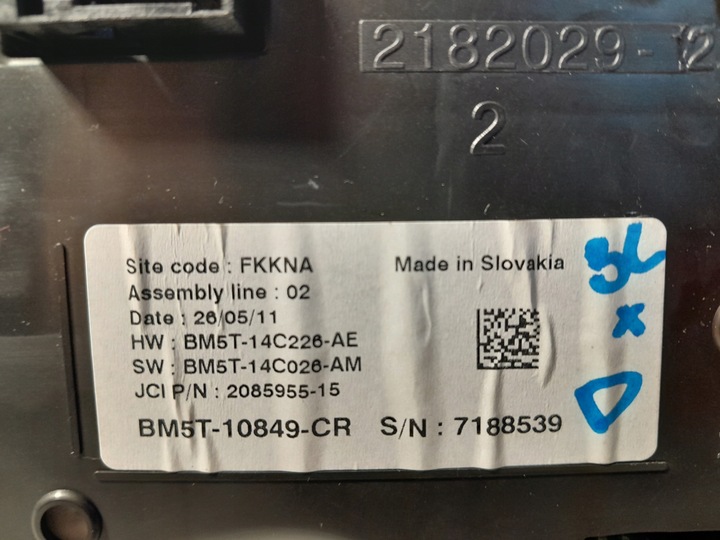 фото №7, Ford c-max mk3 спідометр  прилади bm5t-10849-cr