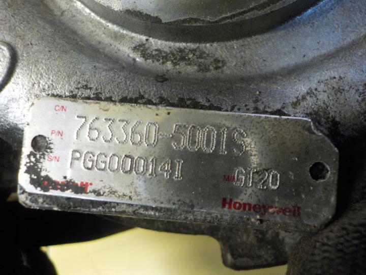 фото №6, Jeep cherokee 2.8 crd 06r vm54c турбіна турбонагнітач 763360-5001s