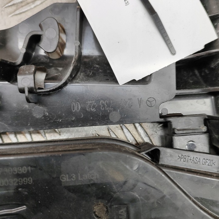 фото №8, Mercedes-benz eqb 2022 правая сторона замок дверь задних