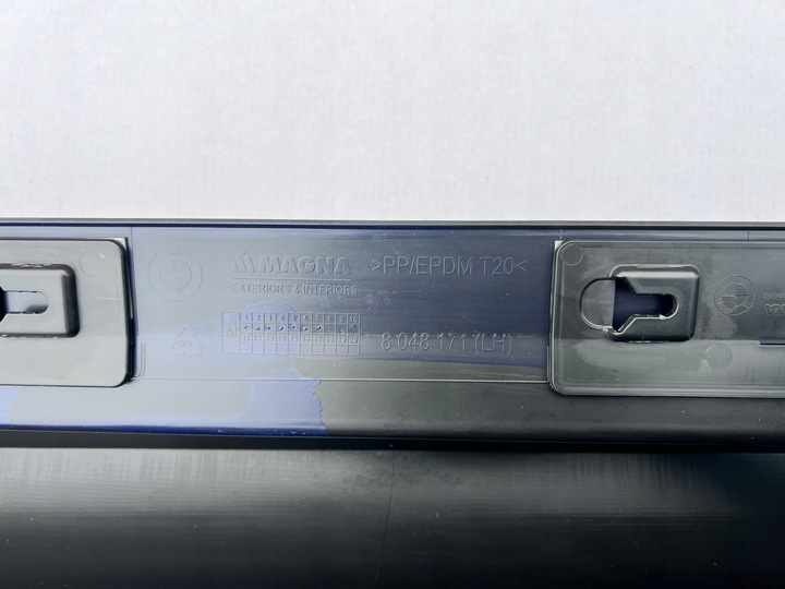 фото №16, Bmw x3 f25 дорестайлінг накладка планка порогова ліва 8048171 нова 51778052075