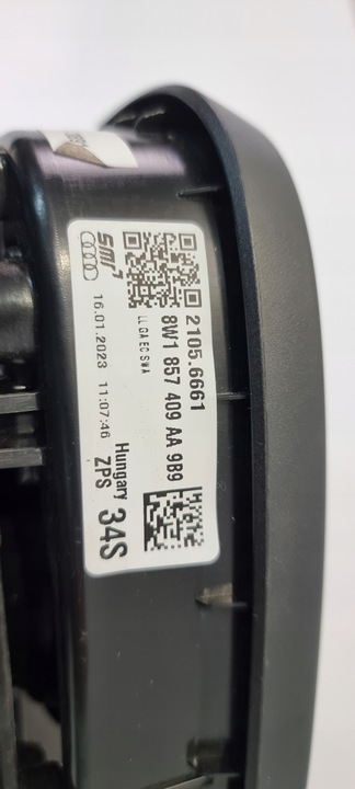 фото №7, Дзеркало зовнішні праві 12 pin audi a4 b9