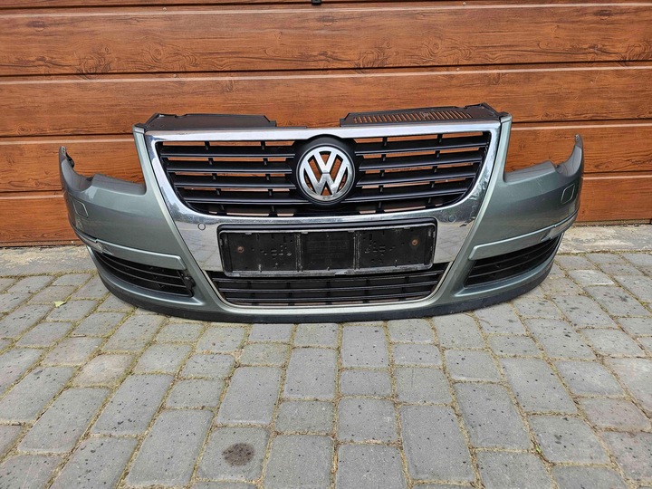 фото №1, Vw passat b6 бампер переднее перед 4x pdc ксенон распылитель решётка комплектный