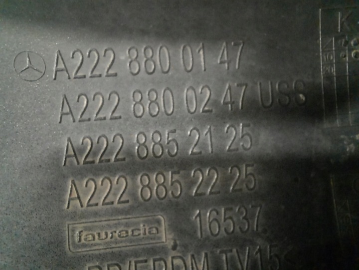 фото №13, Mercedes w222 s-klasa 13-20 бампер перед передний a2228800147