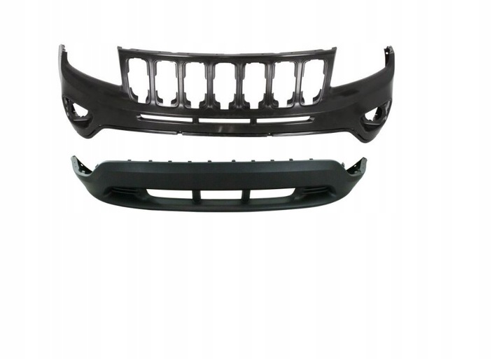 фото №1, Jeep compass pk 11- бампер перед + спойлер новий