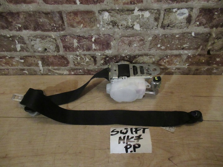 фото №1, Pas натягувач перед правий suzuki swift mk7 10/17rok