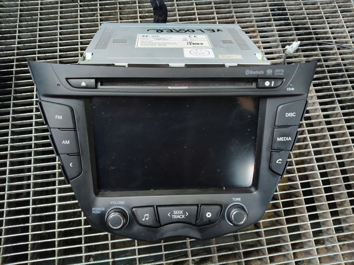 фото №1, Оригинал радио cd навигация hyundai veloster i 96560-2v220