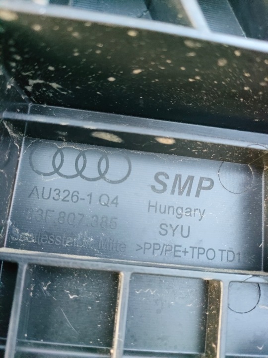 фото №16, Задній бампер audi q3 ii sportback 2019-2023 83f807385