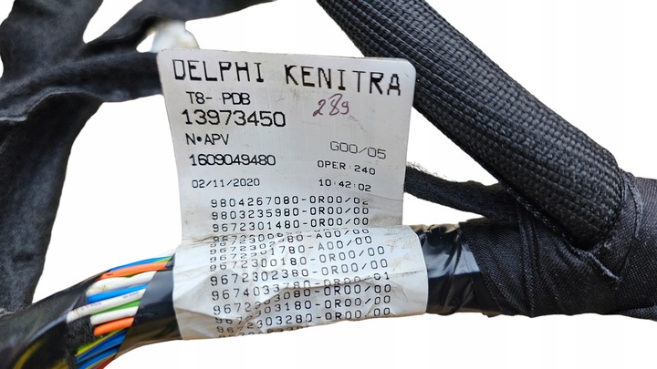 фото №9, Джгут установка консолі панелі peugeot 3008 i 1k609049480 9804267080 new