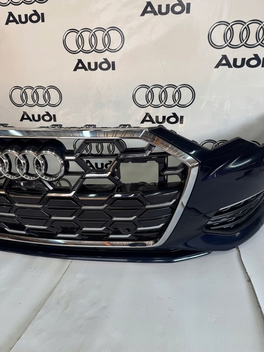 фото №6, Audi a6 c8 4k 17-23 бампер переднє 6x pdc омивачі решітка радіатора рестайлінг оригінальний номер audi