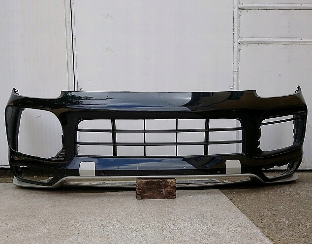 фото №15, Porsche cayenne turbo iii 9y0807683aa 18-22 бампер перед переднее