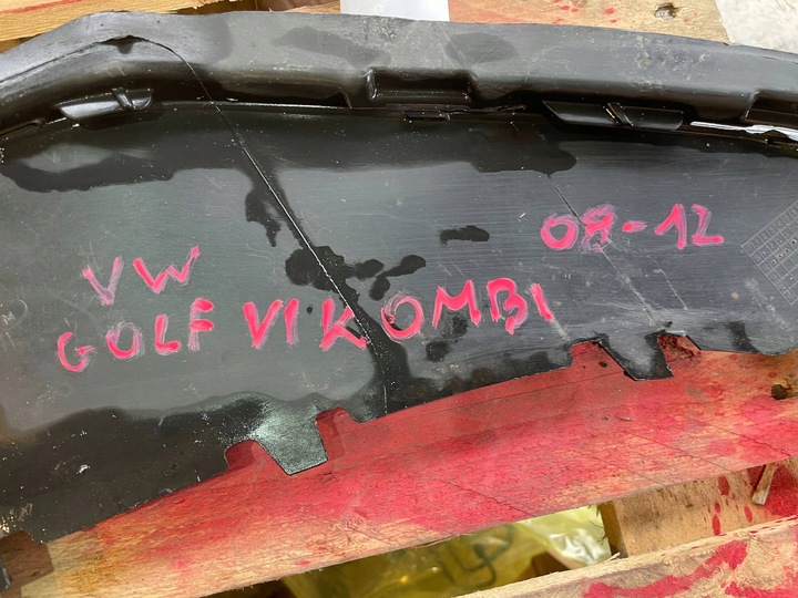 фото №9, Vw golf vi 6 08-12 универсал спойлер спойлер накладка бампера перед передняя