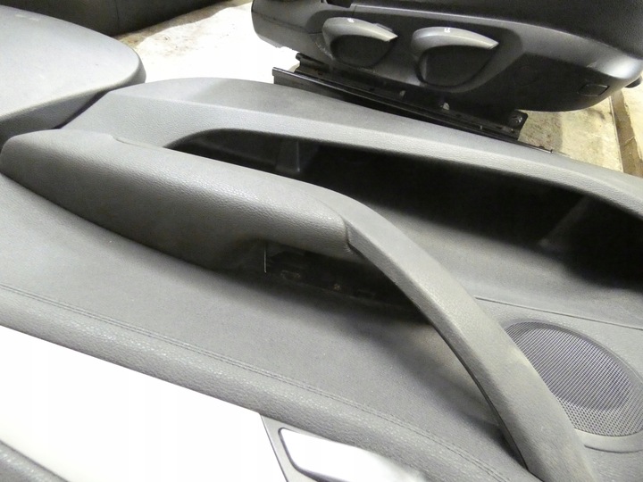 фото №12, Bmw x1 e84 сидіння оббивка шкіряний диван чорна шкіра комплект