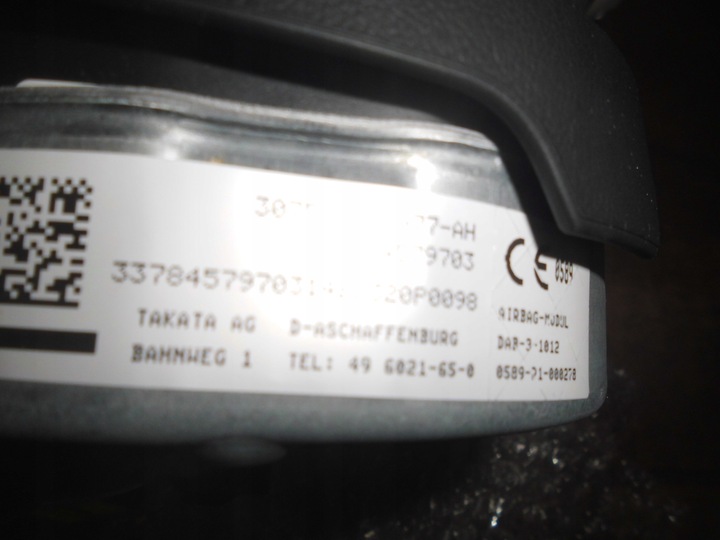 фото №6, Bmw 1 f22/f21/3 f30/f80/f31/f32 м-пакет 2 x подушка безпеки