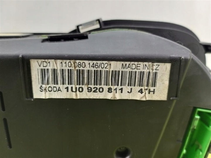 фото №10, Спідометр  skoda octavia i 1996-2011 1,9 tdi 1u0920811j 81071428 оригінал