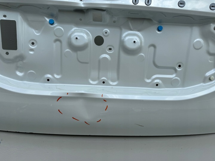 фото №7, Toyota land criuser j150 09-17r крышка крышка багажника зад задняя