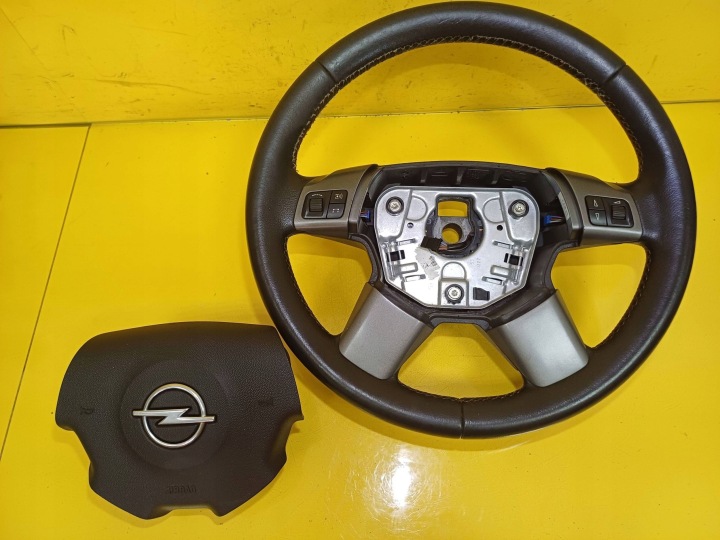 фото №8, Кермо шкіряний з подушка opel signum 13143142 nr90
