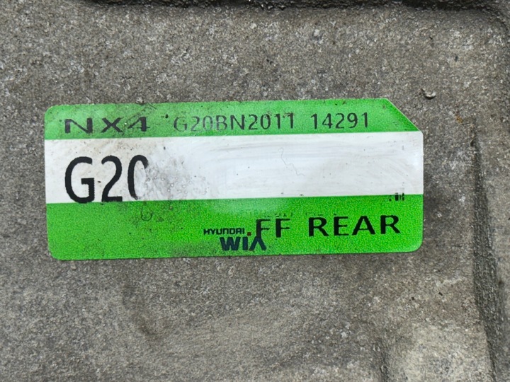 фото №9, Hyundai tucson iv 2020- 1.6 гібрид phev g20bn2011 nx4g20 міст задній