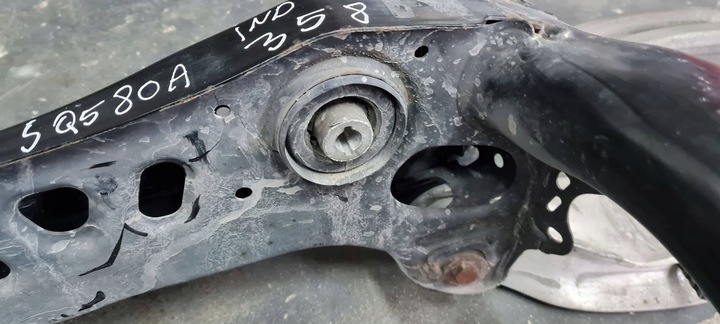 фото №14, Sq5 80a q5 подвешивание тележка зад рычаги поворотный кулак рама 80a505235s