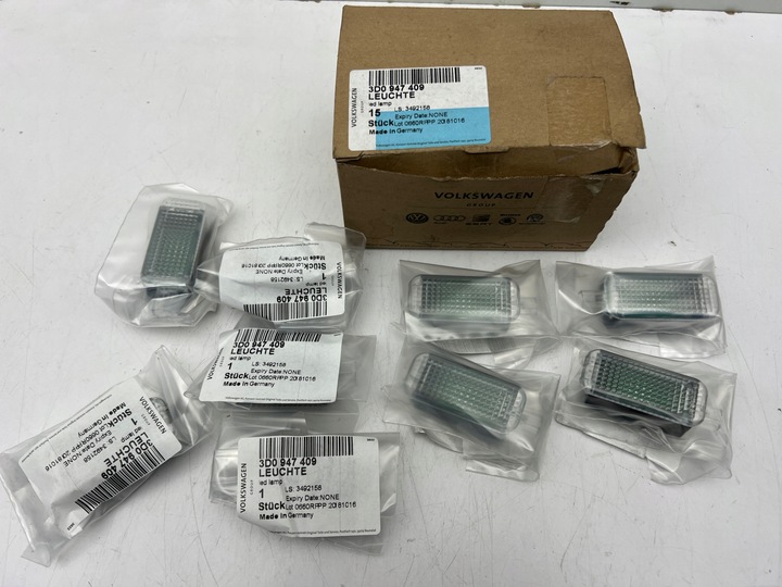 фото №1, Vw phaeton 3d0 освітлення інтер'єру лампа led проектор оригінал новий oem