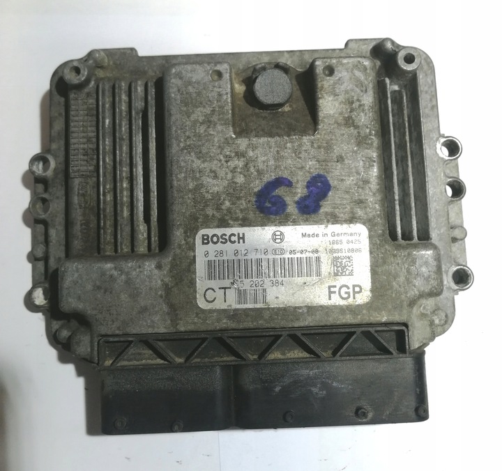 фото №1, Компьютер блок управления opel 0281012710 55202384