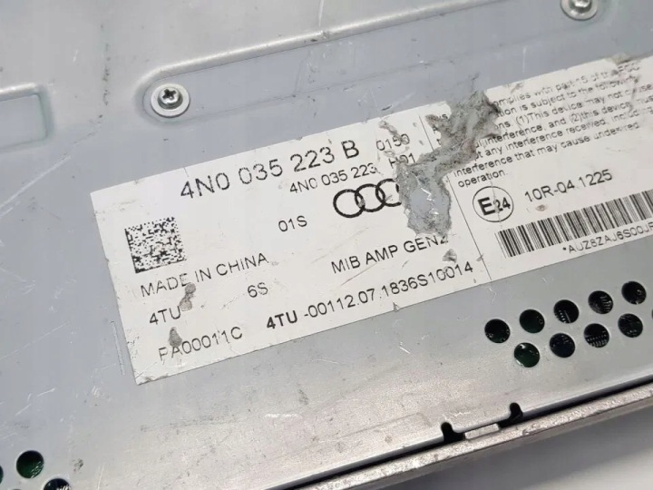 фото №4, Підсилювач bang olufsen 4n0035223b audi a6 a7